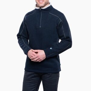 Kuhl Men’s Europa 1/4 Zip- Mutiny Blue